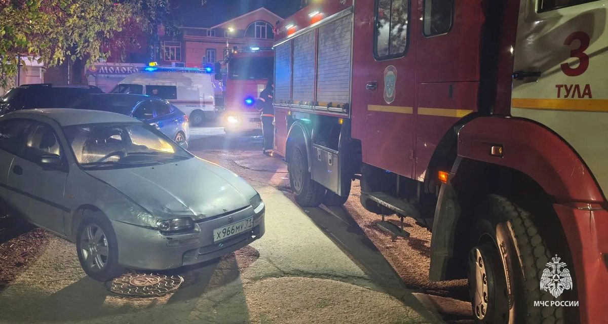 Ночной пожар на улице Металлургов: из дома вывели человека и эвакуировали 25 жильцов
