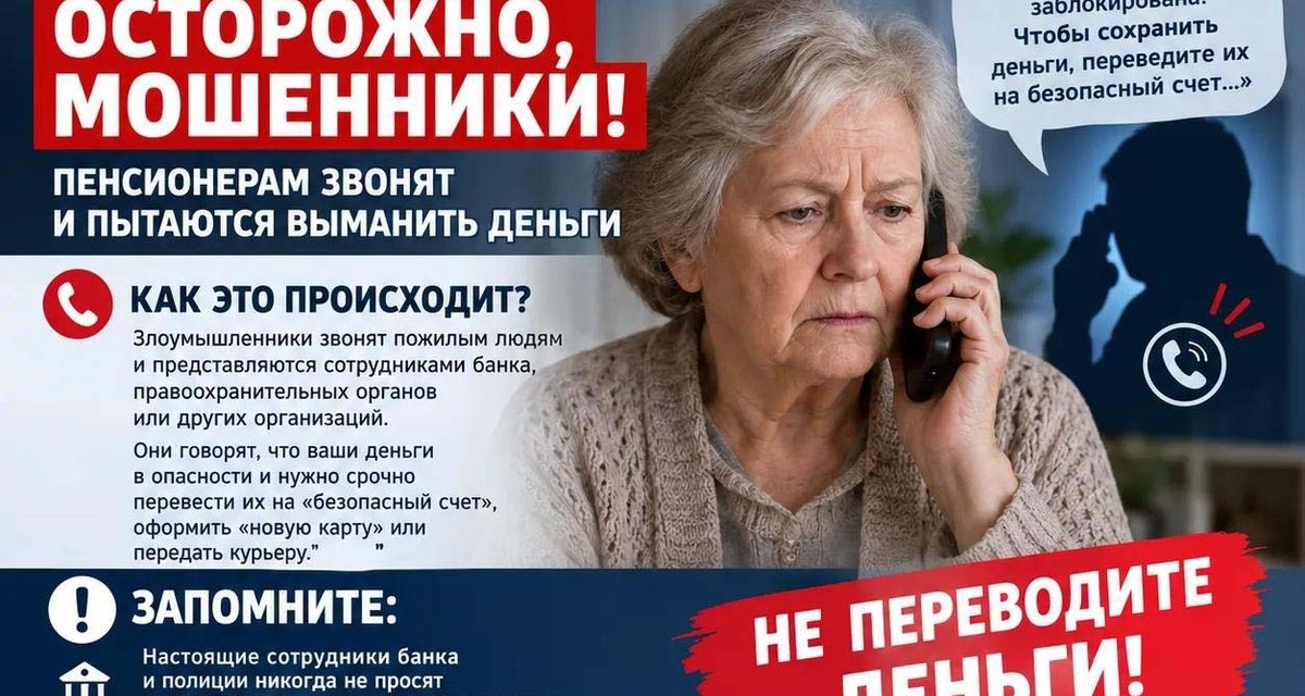 Туляк перевёл мошенникам 220 тысяч рублей, пытаясь спасти банковский счёт
